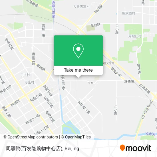 周黑鸭(百发隆购物中心店) map