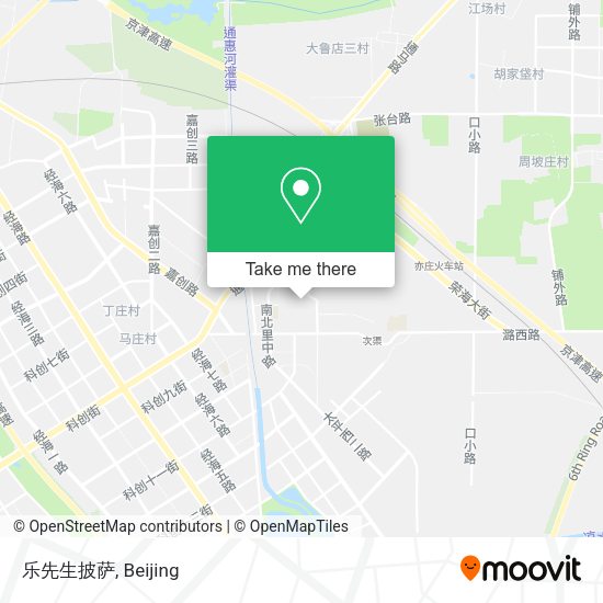 乐先生披萨 map
