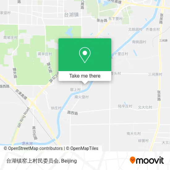 台湖镇窑上村民委员会 map