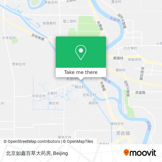 北京如鑫百草大药房 map