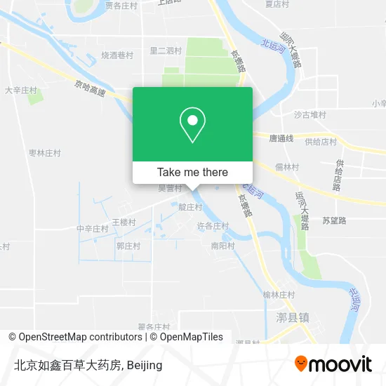 北京如鑫百草大药房 map