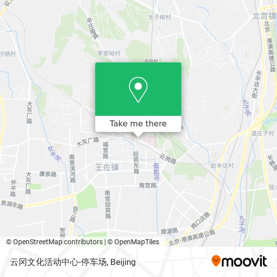 云冈文化活动中心-停车场 map