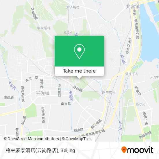 格林豪泰酒店(云岗路店) map