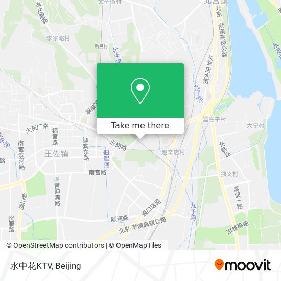 水中花KTV map