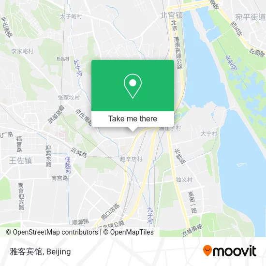 雅客宾馆 map