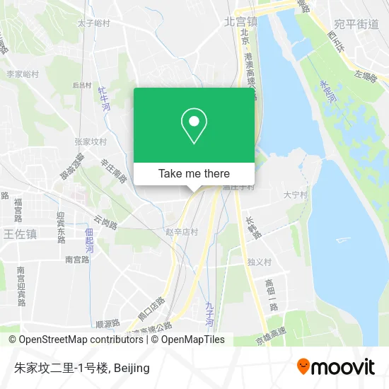 朱家坟二里-1号楼 map
