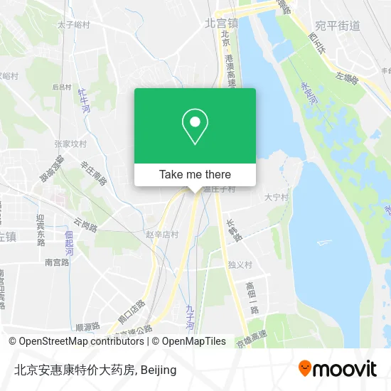 北京安惠康特价大药房 map