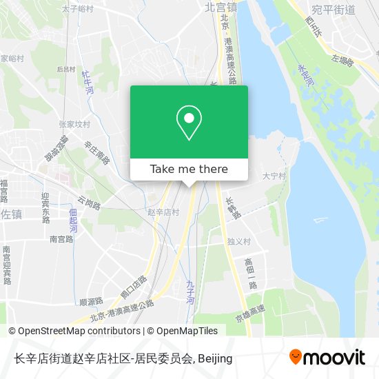 长辛店街道赵辛店社区-居民委员会 map