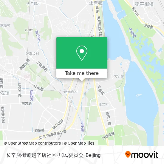 长辛店街道赵辛店社区-居民委员会 map