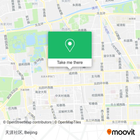 天涯社区 map