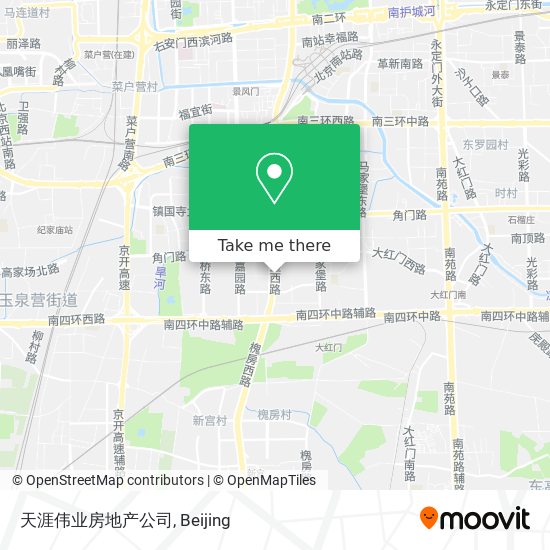 天涯伟业房地产公司 map