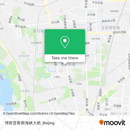 博斯普鲁斯海峡大桥 map