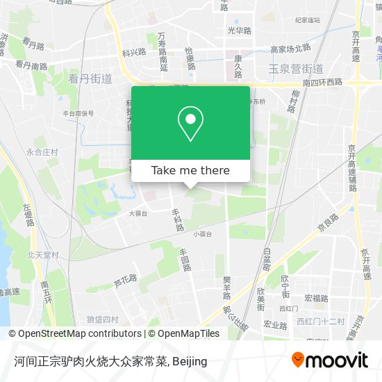 河间正宗驴肉火烧大众家常菜 map