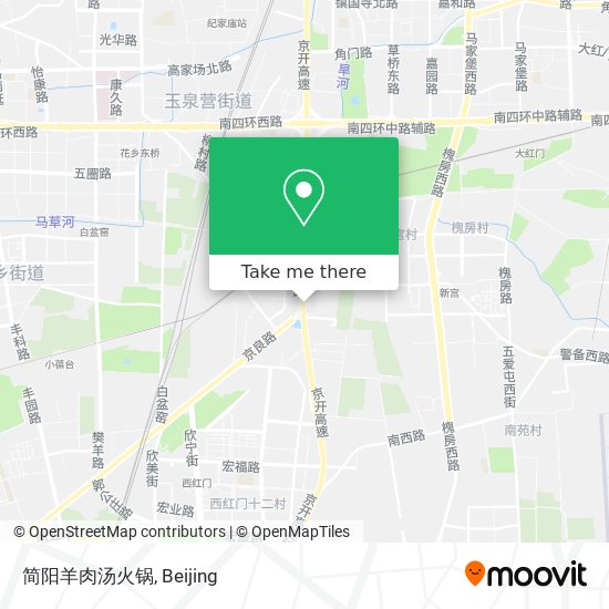简阳羊肉汤火锅 map