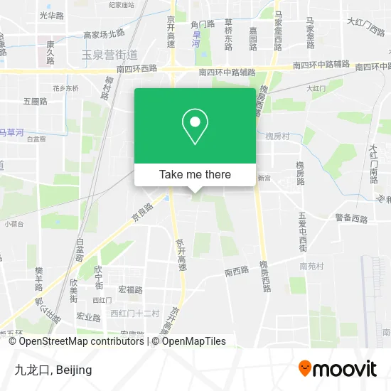 九龙口 map