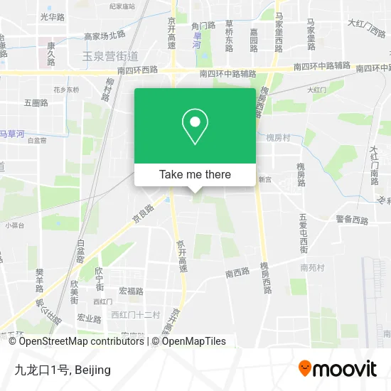 九龙口1号 map