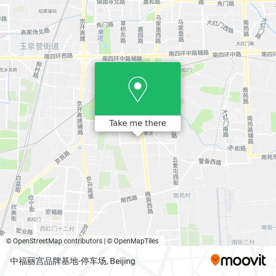 中福丽宫品牌基地-停车场 map