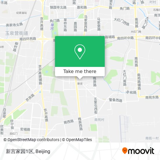 新宫家园1区 map