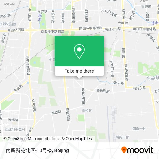 南庭新苑北区-10号楼 map