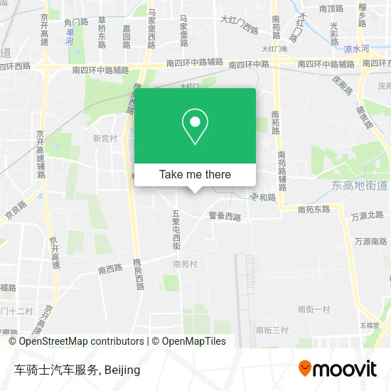 车骑士汽车服务 map
