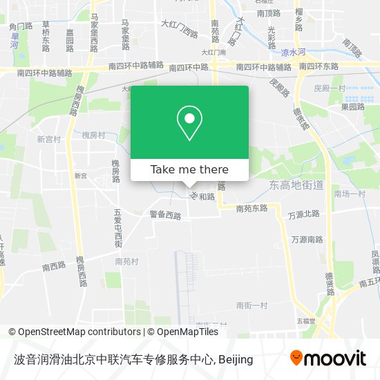 波音润滑油北京中联汽车专修服务中心 map