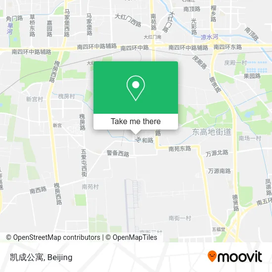 凯成公寓 map