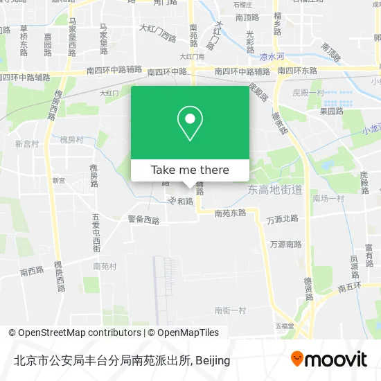北京市公安局丰台分局南苑派出所 map