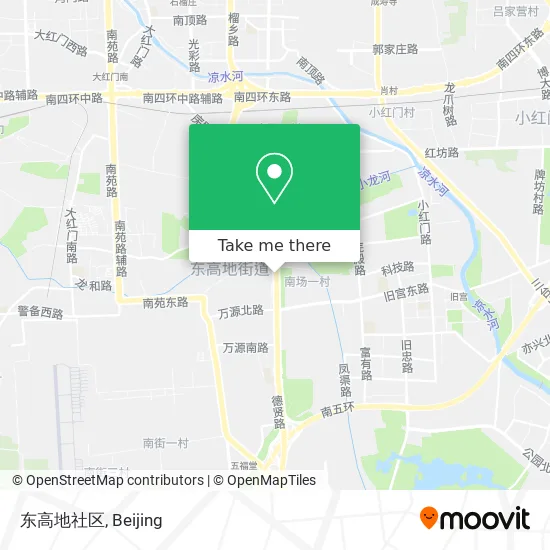 东高地社区 map