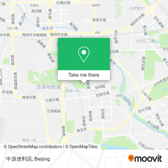 中源便利店 map