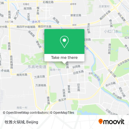 牧雅火锅城 map
