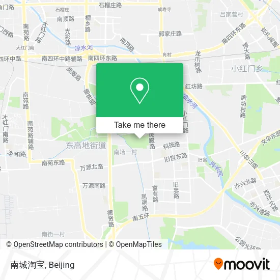 南城淘宝 map