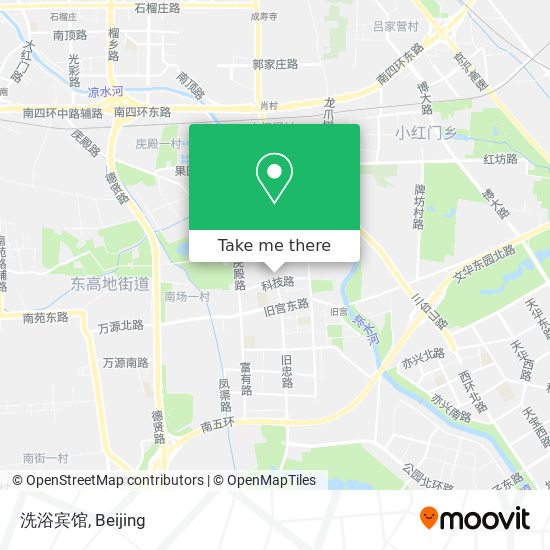 洗浴宾馆 map