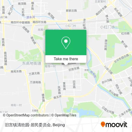 旧宫镇清欣园-居民委员会 map