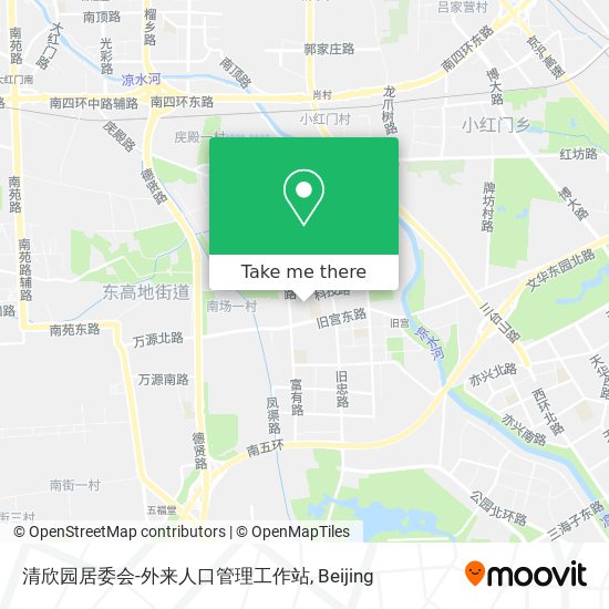 清欣园居委会-外来人口管理工作站 map