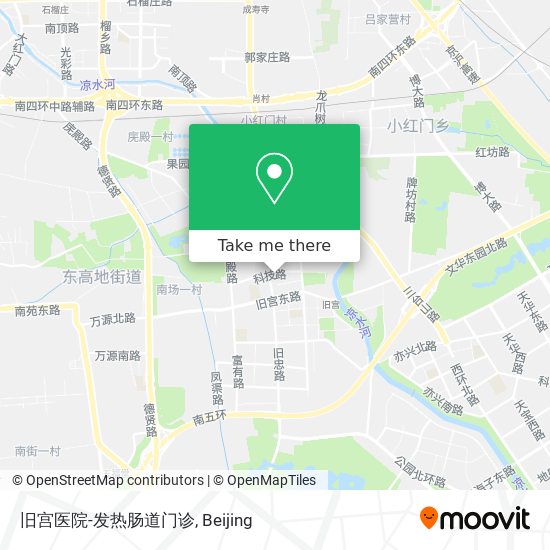 旧宫医院-发热肠道门诊 map
