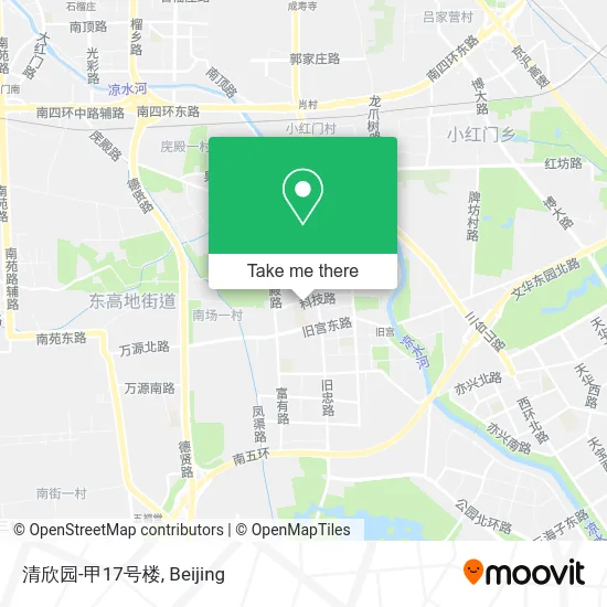 清欣园-甲17号楼 map