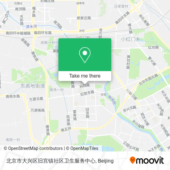 北京市大兴区旧宫镇社区卫生服务中心 map