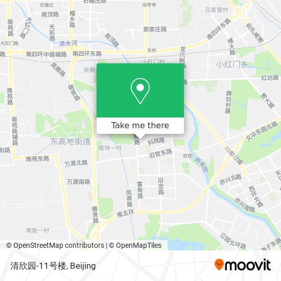 清欣园-11号楼 map