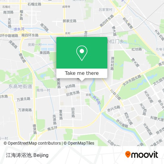 江海涛浴池 map