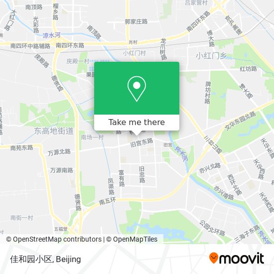 佳和园小区 map