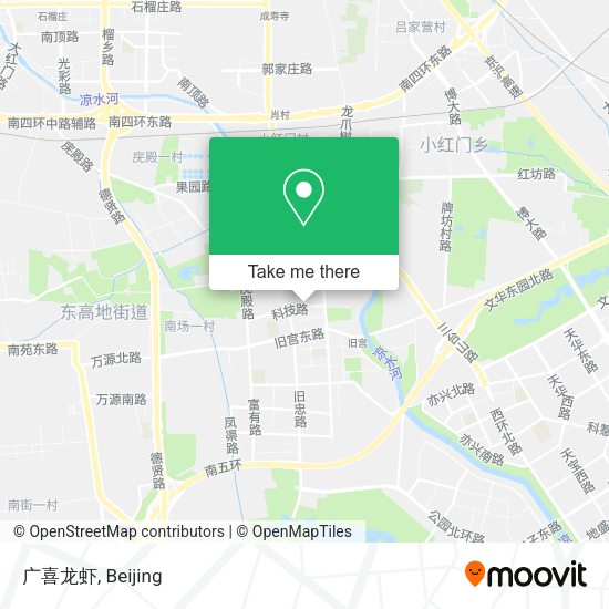 广喜龙虾 map