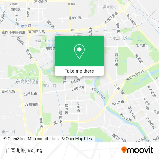 广喜龙虾 map