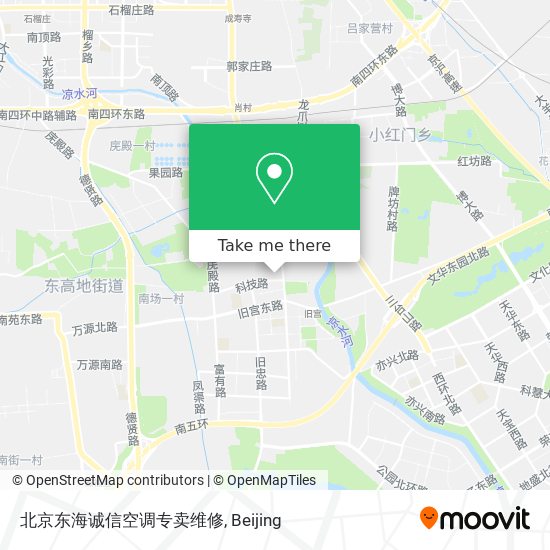 北京东海诚信空调专卖维修 map