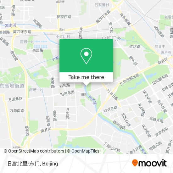 旧宫北里-东门 map