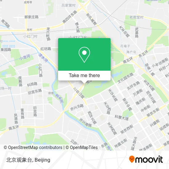 北京观象台 map