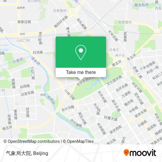 气象局大院 map