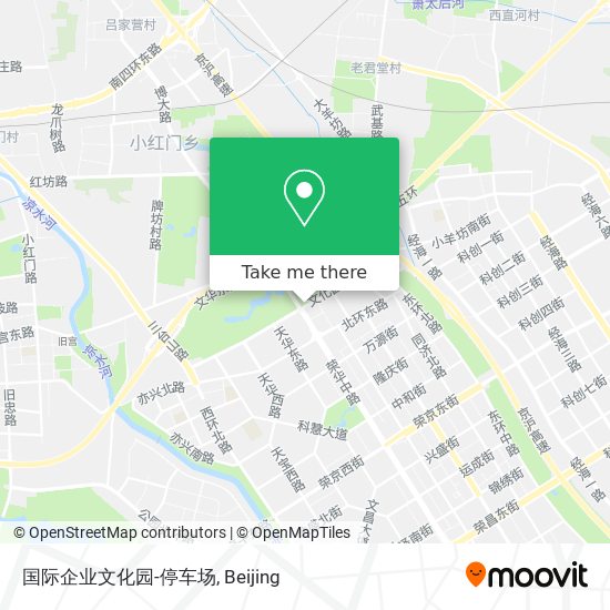 国际企业文化园-停车场 map