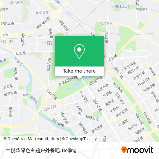 兰悦华绿色主题户外餐吧 map