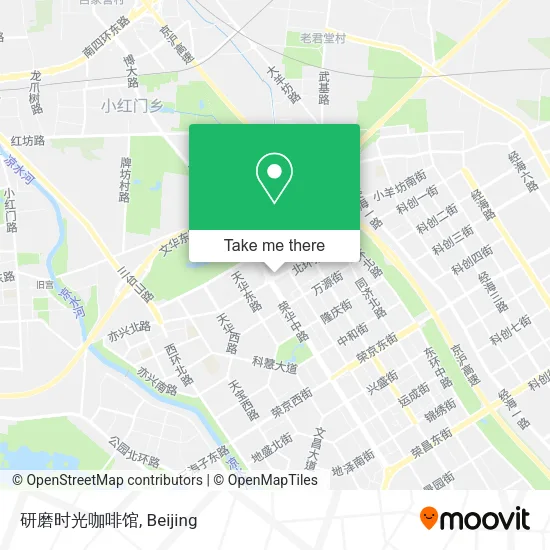 研磨时光咖啡馆 map