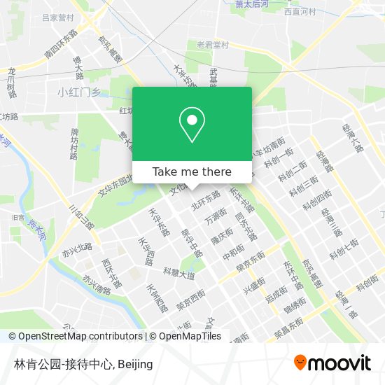 林肯公园-接待中心 map